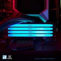 Kingston FURY Beast KF432C16BB2AK2/32 System Memory, RGB, 32GB, (2x16GB) 3200MHz, DDR4, Non-ECC Kingston FURY Beast KF432C16BB2AK2/32 System Memory, RGB, 32GB, (2x16GB) 3200MHz, DDR4, Non-ECC